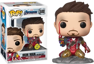 Funko Pop! Marvel: Avengers Endgame - I Am Iron Man (Glows in the Dark) (580)  for sale in Egypt from Games2Egypt