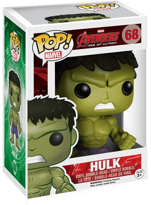 Funko Pop! Marvel Avengers Age of Ultron Hulk Bobble Head (68)  for sale in Egypt from Games2Egypt