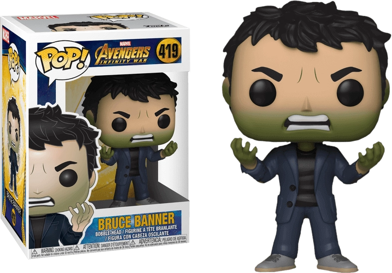 Funko Pop! Marvel: Avengers - Bruce Banner  for sale in Egypt from Games2Egypt