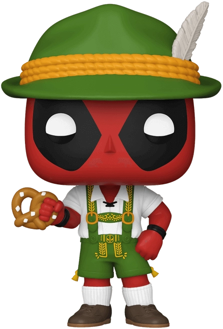 Funko Pop! Marvel - Lederhosen Deadpool  for sale in Egypt from Games2Egypt