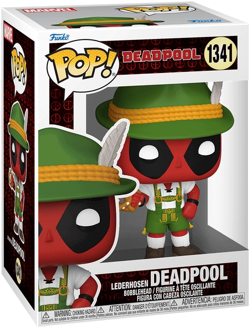 Funko Pop! Marvel - Lederhosen Deadpool  for sale in Egypt from Games2Egypt