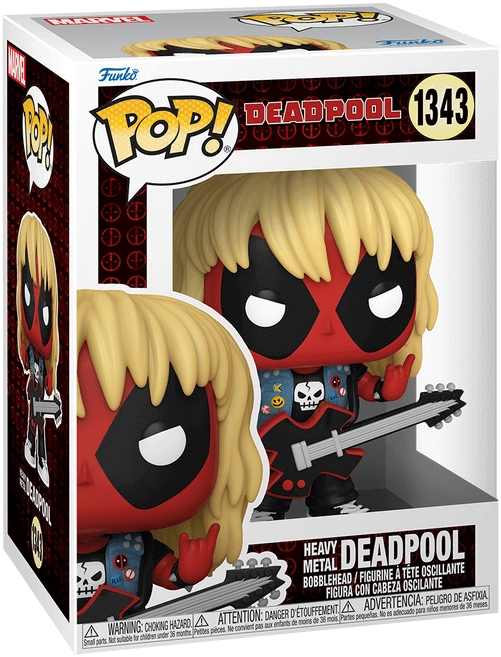 Funko Pop! Marvel - Heavy Metal Deadpool  for sale in Egypt from Games2Egypt