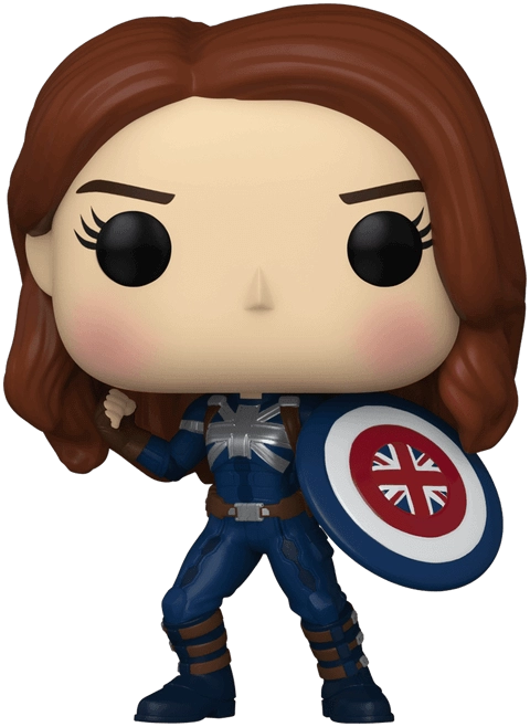 Funko Pop! Marvel: What if...? - Captain Carter  for sale in Egypt from Games2Egypt