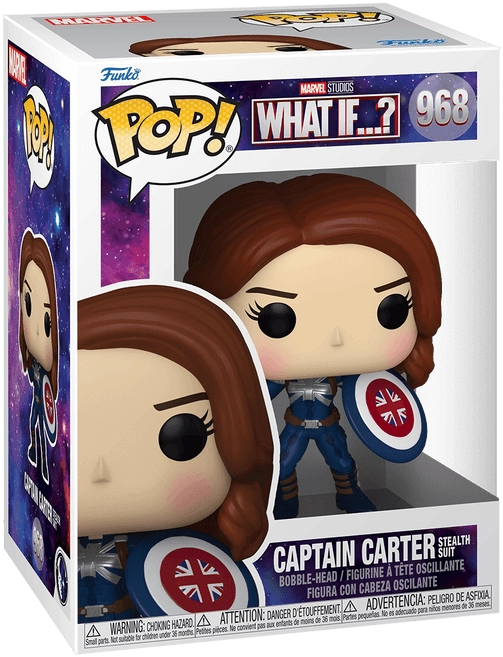 Funko Pop! Marvel: What if...? - Captain Carter  for sale in Egypt from Games2Egypt