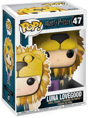 Funko Pop! Movies: Harry Potter - Luna Lovegood with Lion Head