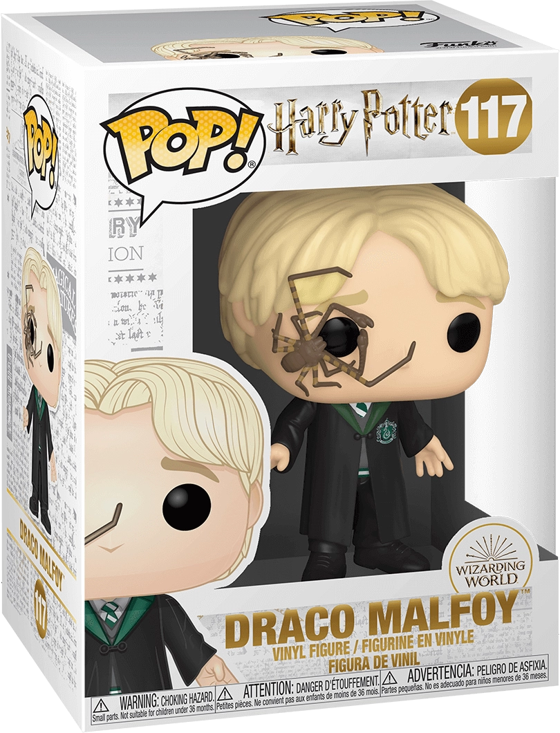 Funko Pop! Movies: Harry Potter - Draco Malfoy With Whip Spider  for sale in Egypt from Games2Egypt