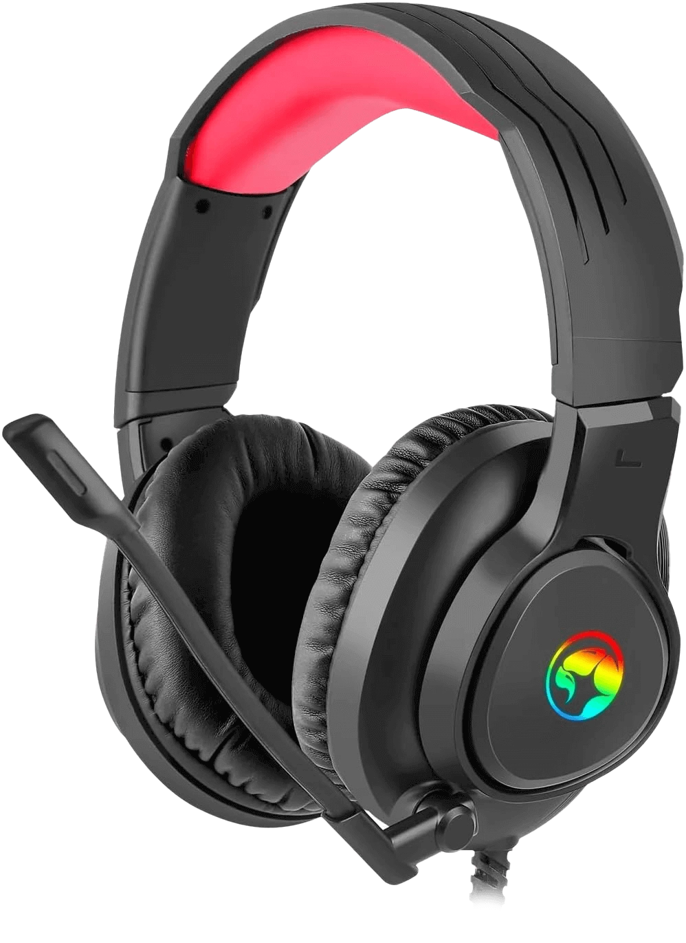 Marvo HG8958 Wired RGB Gaming Headset - Black  for sale in Egypt from Games2Egypt