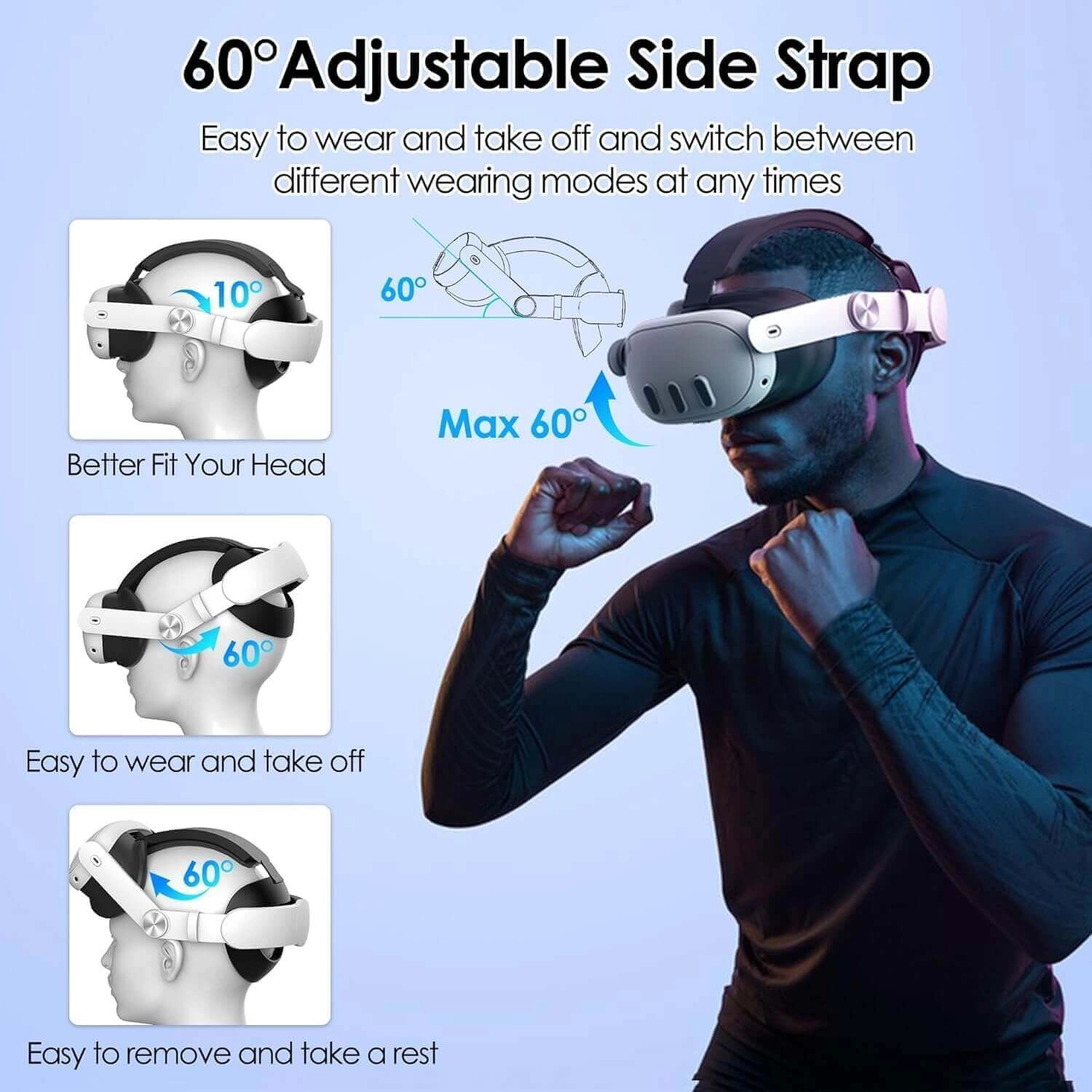 Oculus (Meta) Quest 3 Head Strap  for sale in Egypt from Games2Egypt