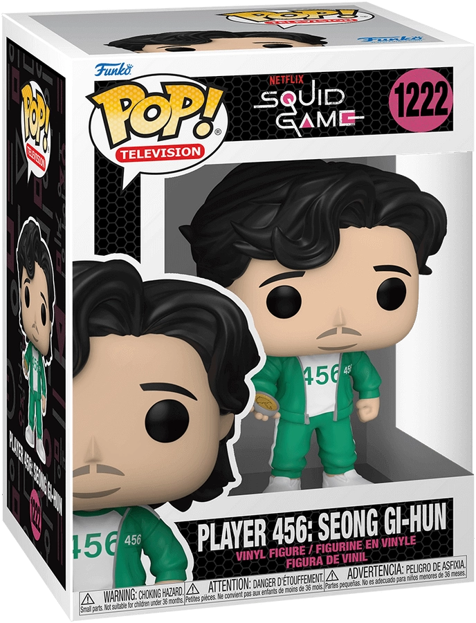 Funko Pop! Squid Game: Player 456 - Seong Gi-Hun  for sale in Egypt from Games2Egypt