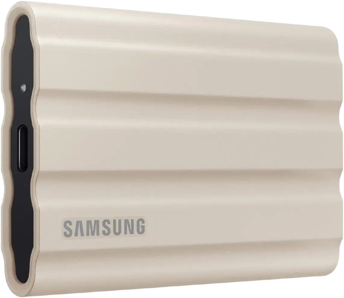 Samsung T7 Beige Shield Portable SSD - 1 TB  for sale in Egypt from Games2Egypt