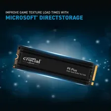 Crucial P5 Plus M.2 2280 Internal SSD with Heatsink for PS5 - 1TB