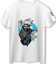 Naruto Hatake Kakashi LOOM Oversized T-Shirt - Off White