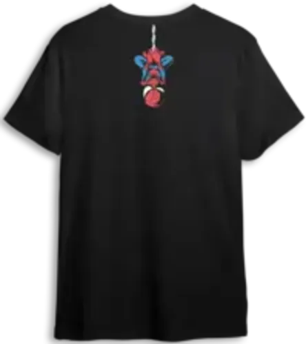 Spider-Man Peter Parker LOOM Oversized T-Shirt - Black