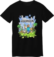Minecraft LOOM Kids Gaming T-Shirt (100433)