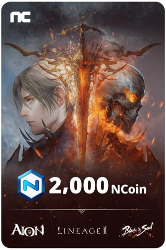 NCSoft 2000 NCoin Key GLOBAL