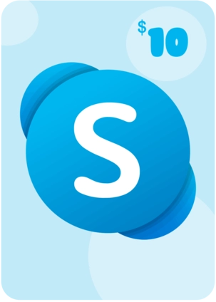 Skype Prepaid Gift Card 10 USD Key UNITED STATES