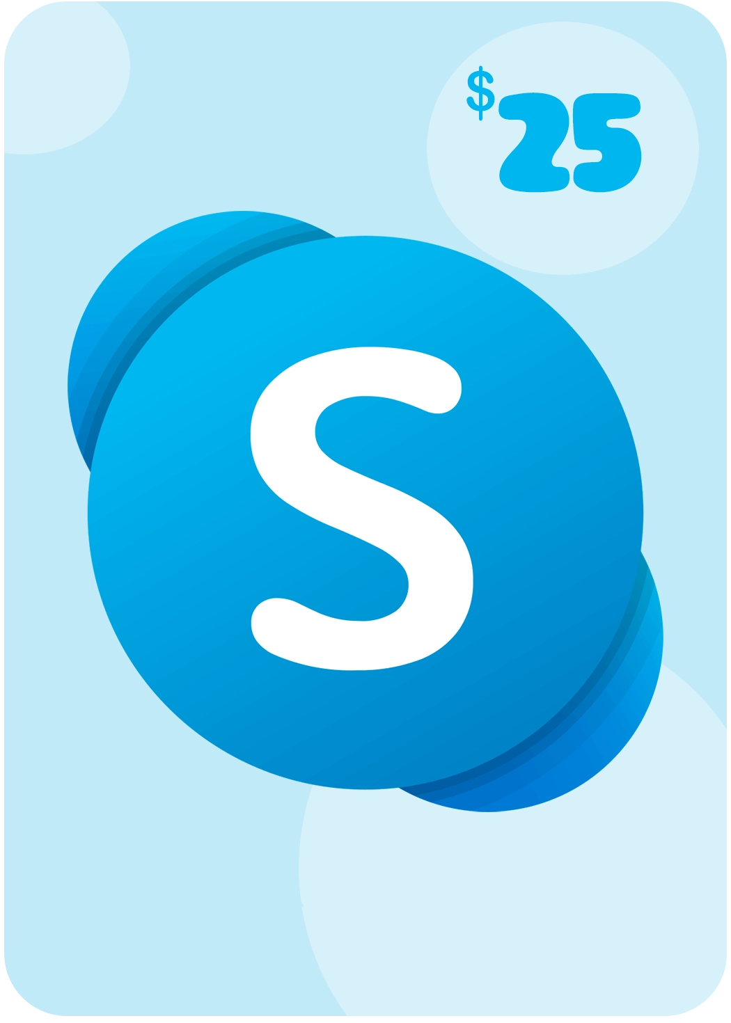 Skype Prepaid Gift Card 25 USD Key UNITED STATES  for sale in Egypt from Games2Egypt