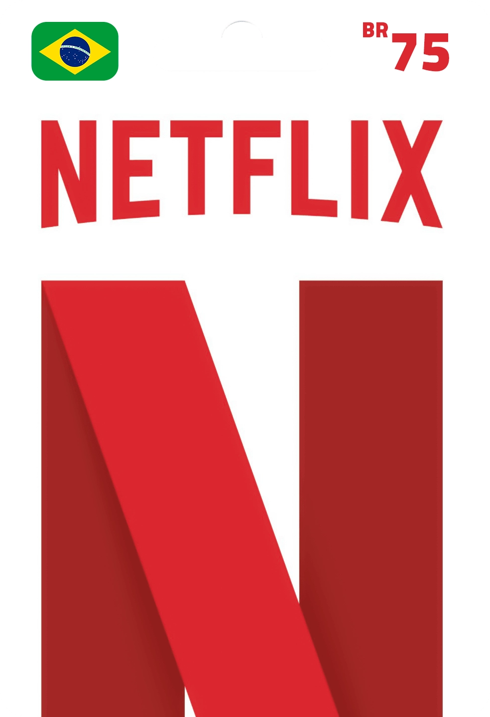 Netflix Gift Card 75 BRL Key - Brazil  for sale in Egypt from Games2Egypt