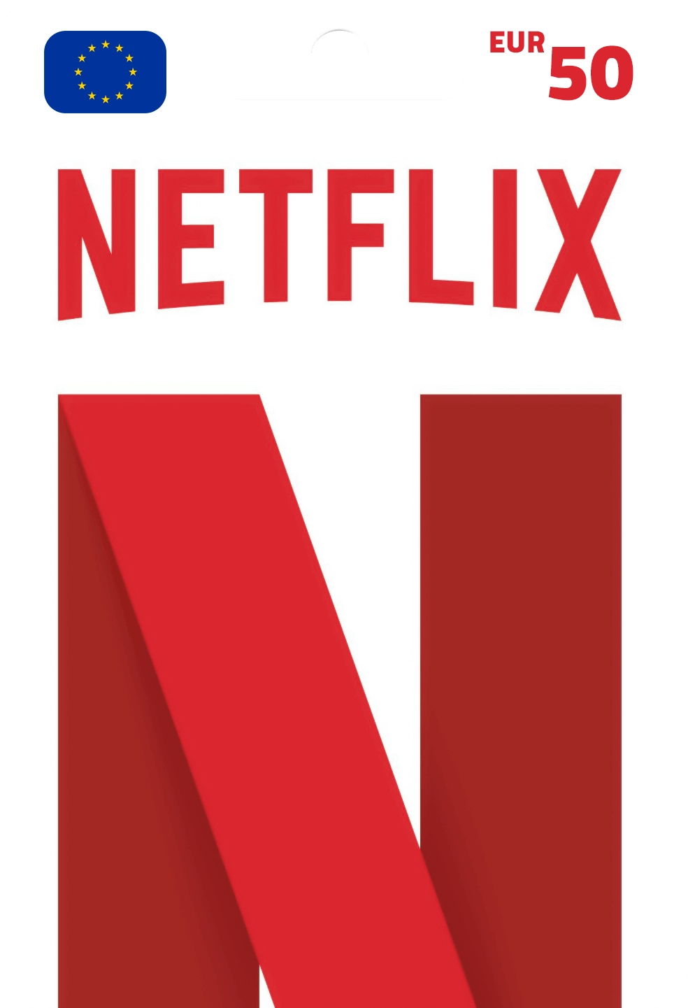 Netflix Gift Card 50 EUR Key - Europe  for sale in Egypt from Games2Egypt