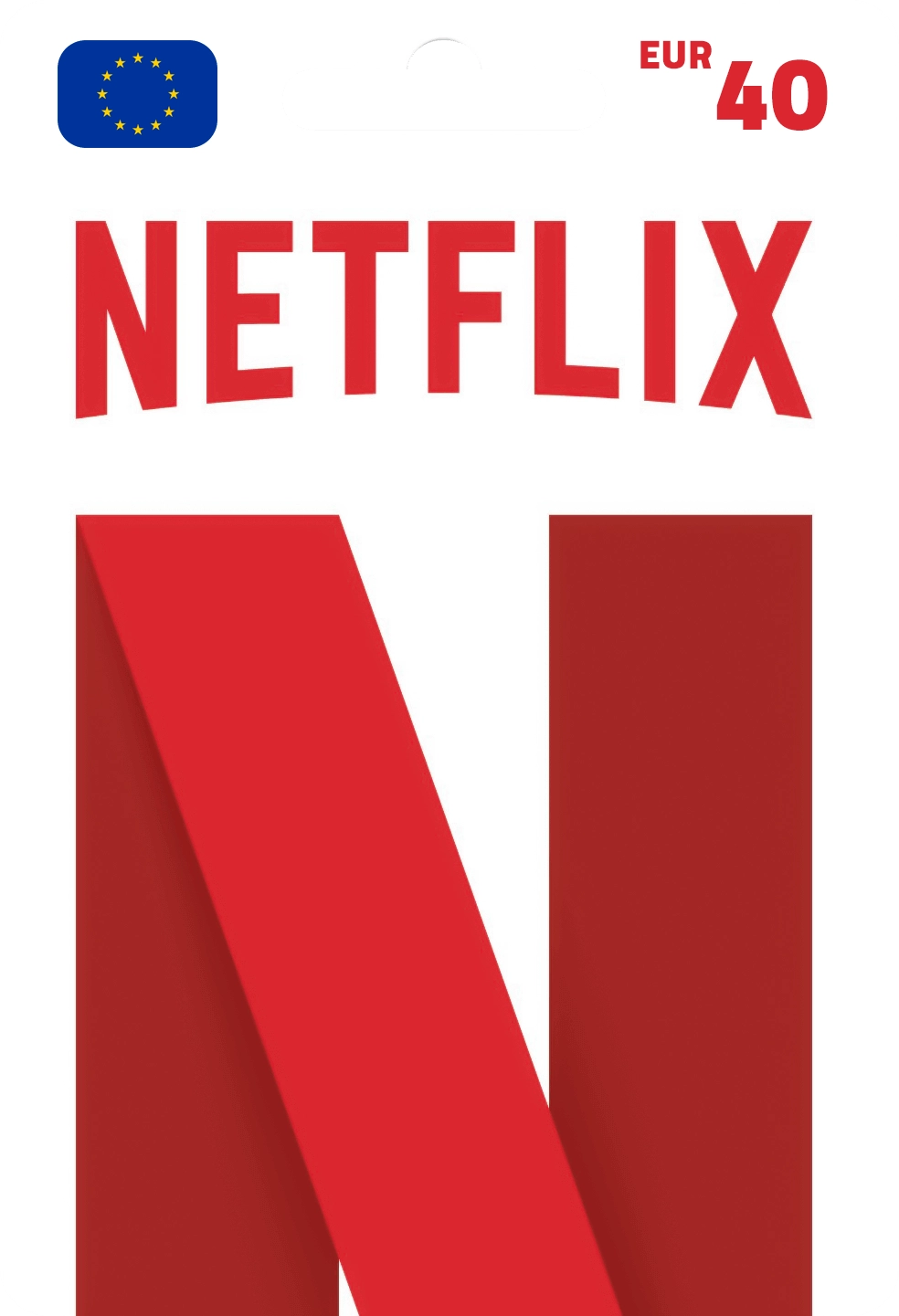 Netflix Gift Card 40 EUR Key - Europe  for sale in Egypt from Games2Egypt