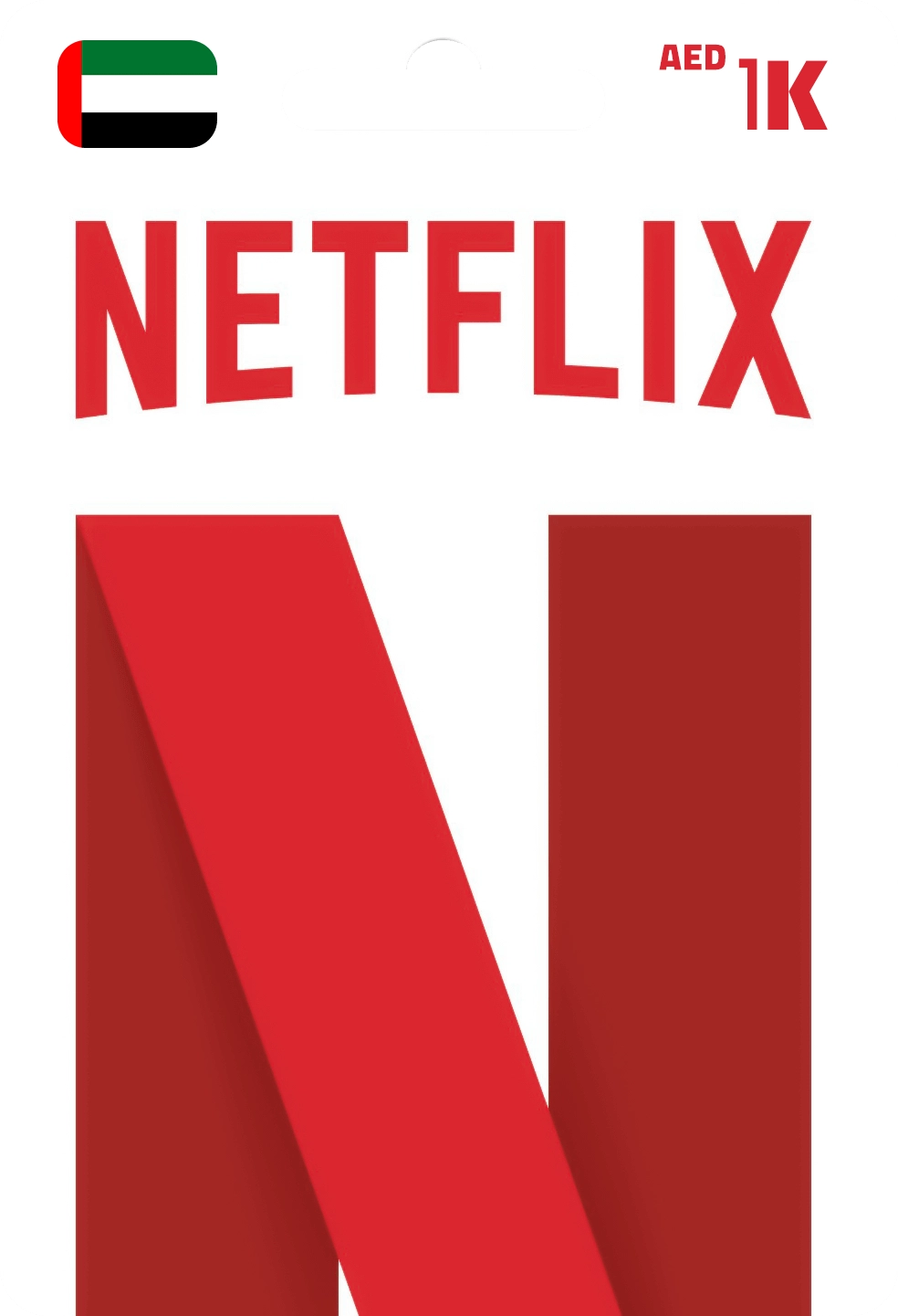 Netflix Gift Card 1000 AED Key - UAE  for sale in Egypt from Games2Egypt