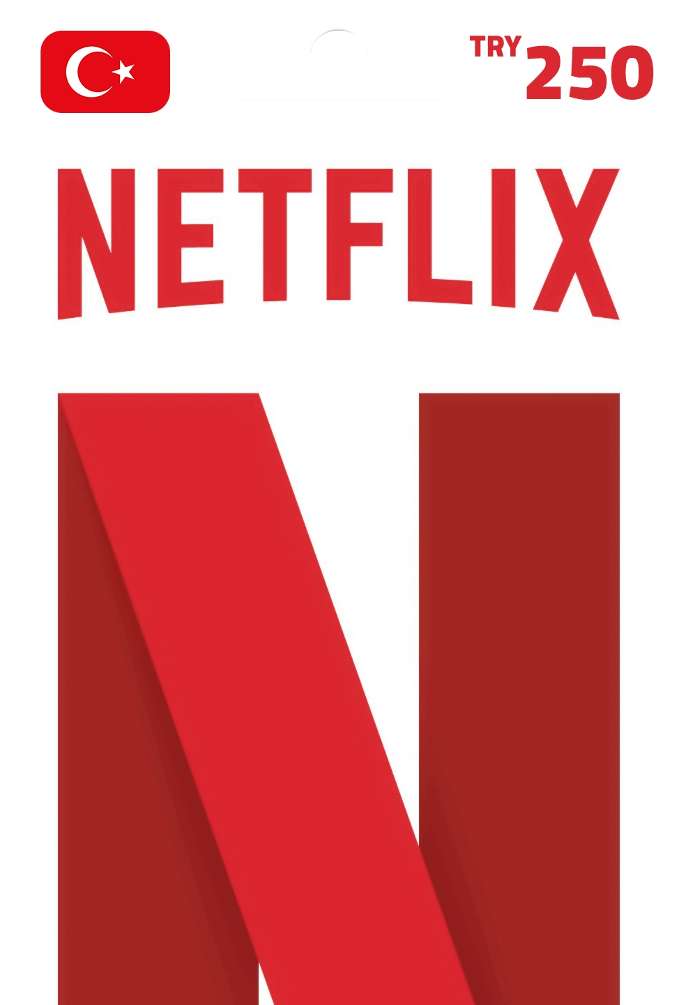 Netflix Gift Card 250 TRY Key - Turkey  for sale in Egypt from Games2Egypt