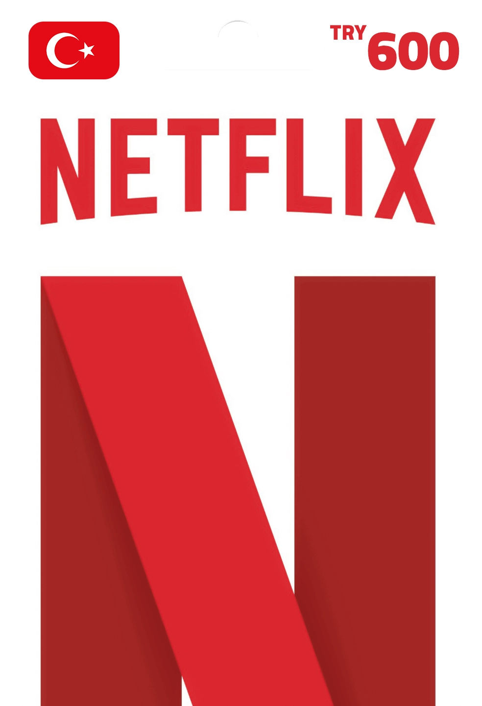 Netflix Gift Card 600 TRY Key - Turkey  for sale in Egypt from Games2Egypt