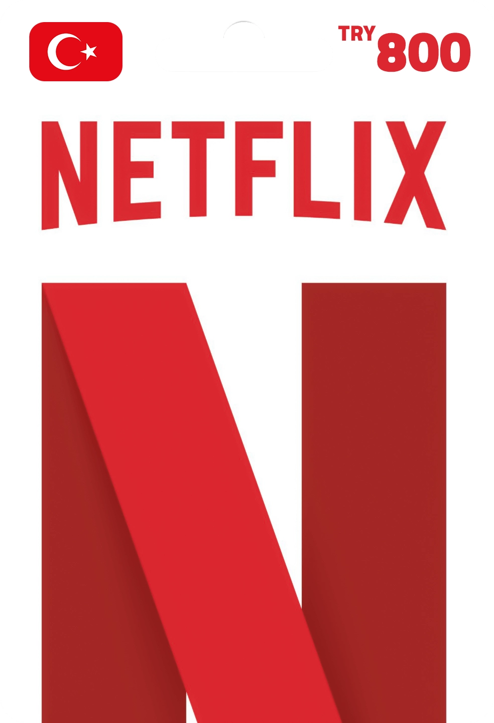 Netflix Gift Card 800 TRY Key - Turkey  for sale in Egypt from Games2Egypt