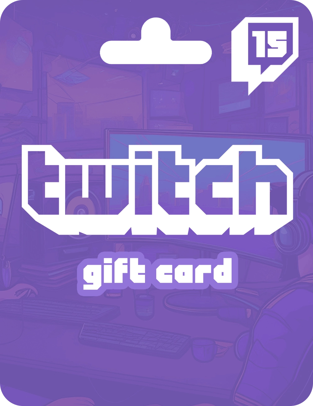 Twitch Gift Card 15 USD Key United States (USA)  for sale in Egypt from Games2Egypt