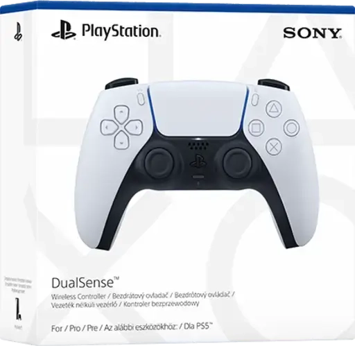 DualSense PS5 Controller - White - Used  for sale in Egypt from Games2Egypt