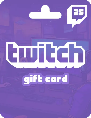 Twitch Gift Card 25 USD Key United States (USA)