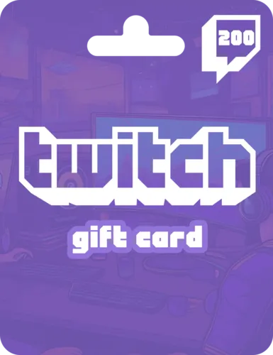 Twitch Gift Card 200 USD Key United States (USA)