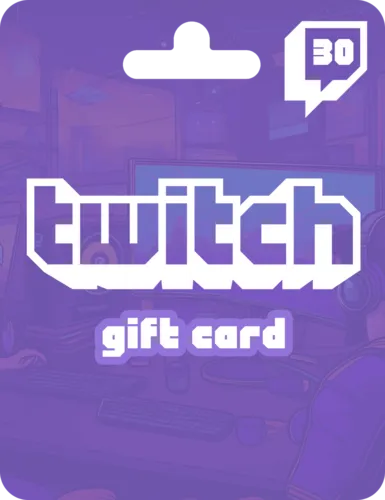 Twitch Gift Card 30 EUR Key Europe
