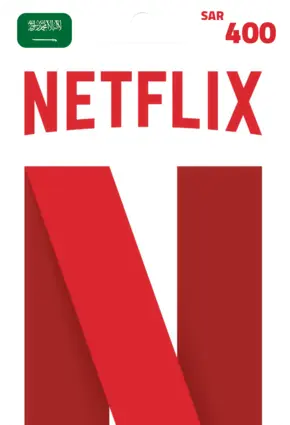 Netflix Gift Card 400 SAR Key - KSA