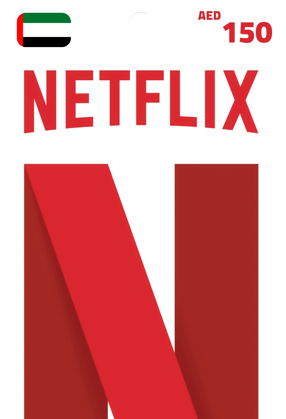 Netflix Gift Card 150 AED Key - UAE  for sale in Egypt from Games2Egypt