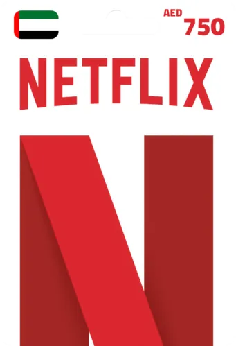 Netflix Gift Card 750 AED Key - UAE