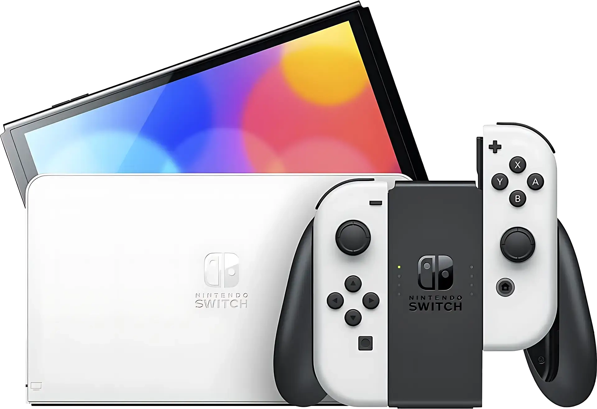 Nintendo Switch OLED Console - White  for sale in Egypt from Games2Egypt