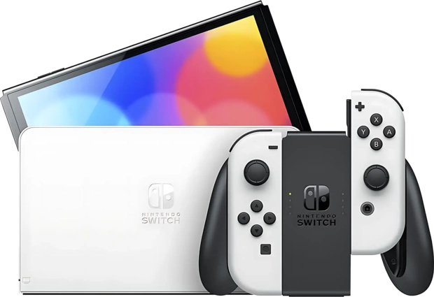 Nintendo Switch OLED Console - White