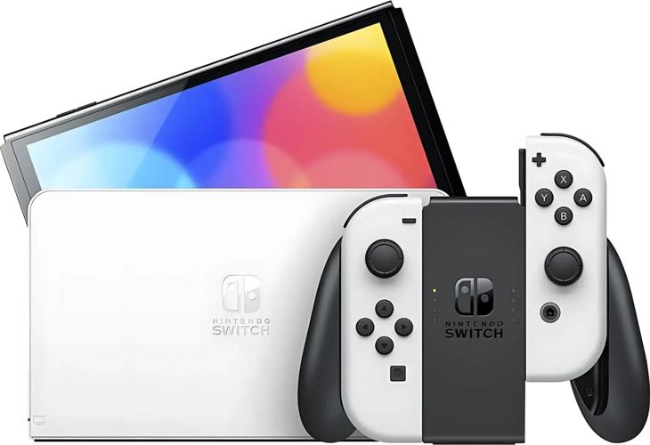 Nintendo Switch OLED Console - White