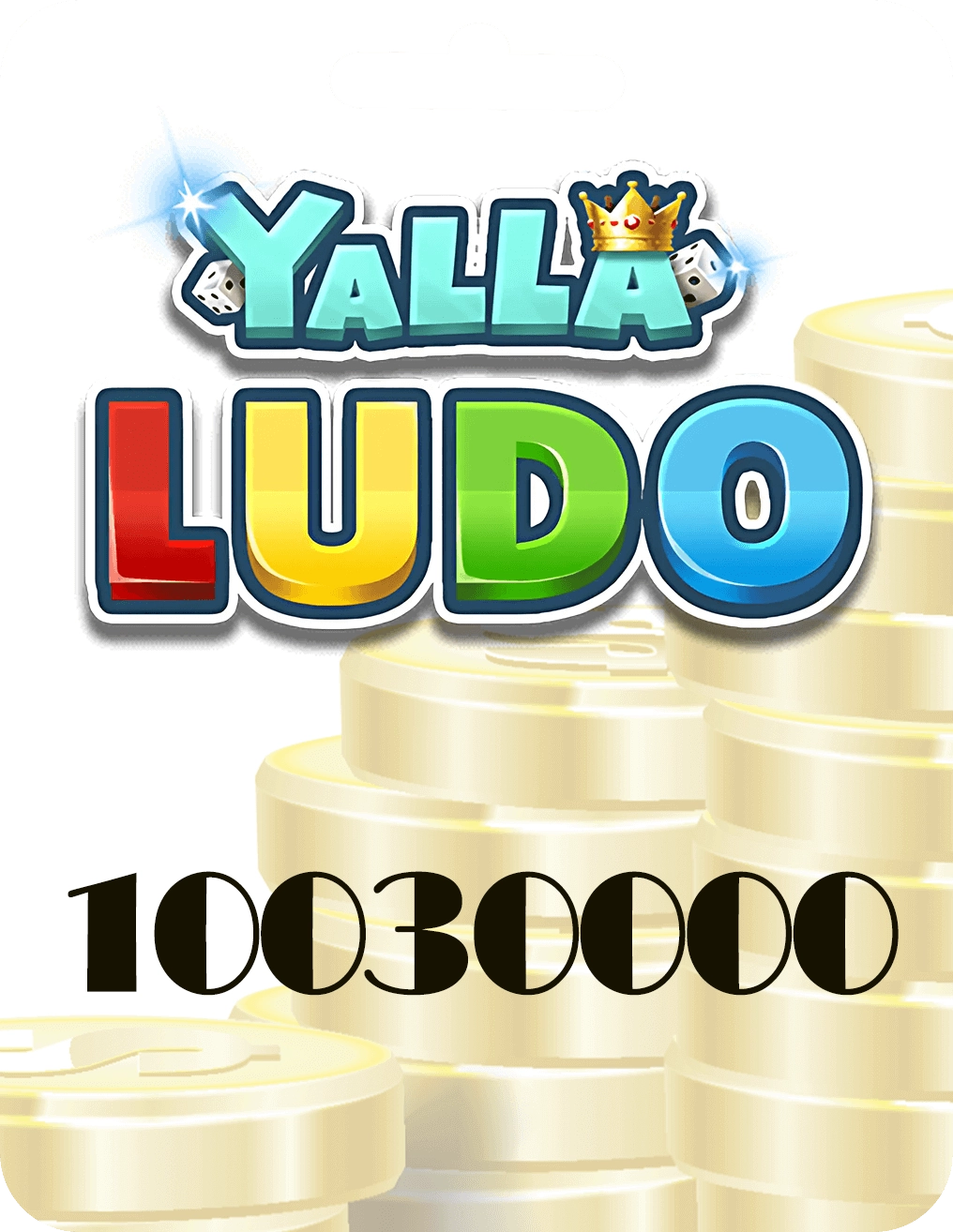 Yalla Ludo 10030000 Gold Key Global Gift Card  for sale in Egypt from Games2Egypt