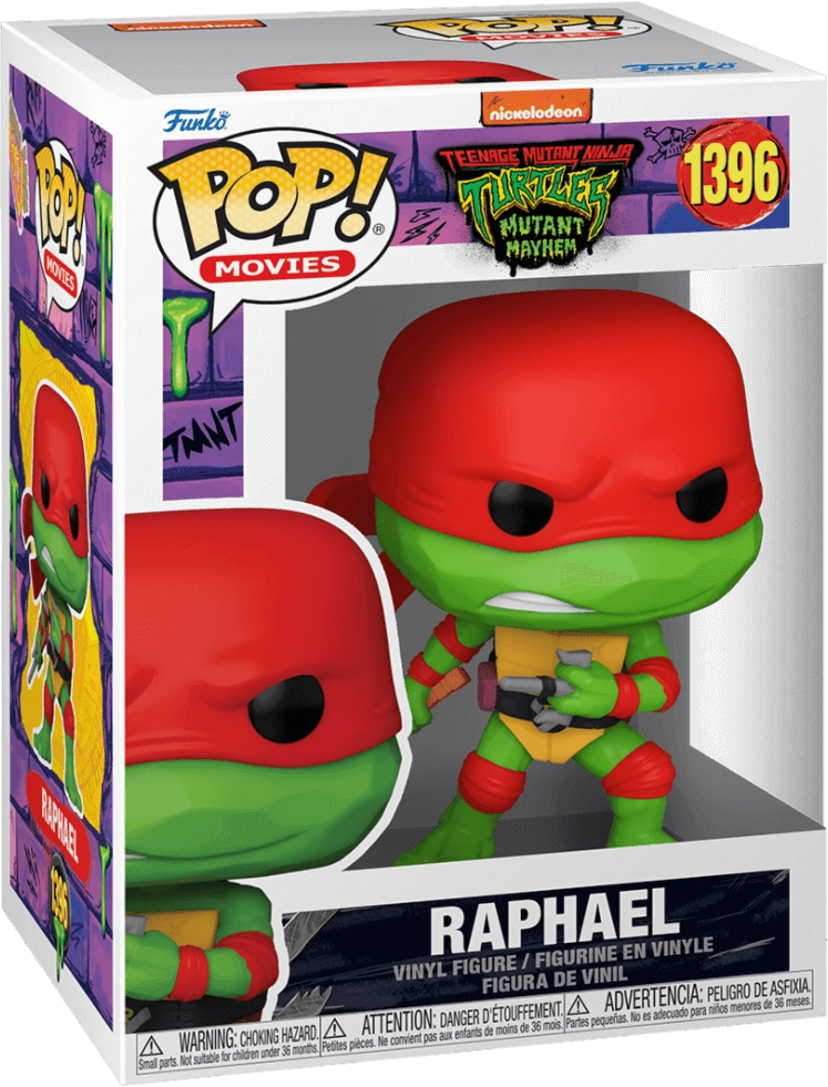 Funko Pop! Movies: Teenage Mutant Ninja Turtle - Raphael  for sale in Egypt from Games2Egypt