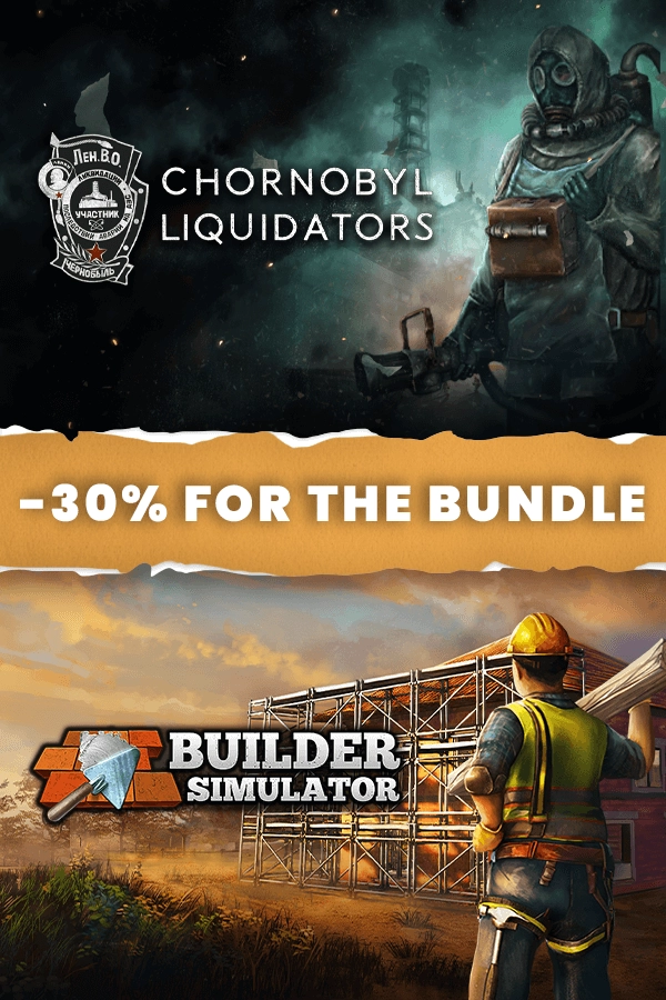 Chornobyl Liquidators + Builder Simulator Bundle  for sale in Egypt from Games2Egypt