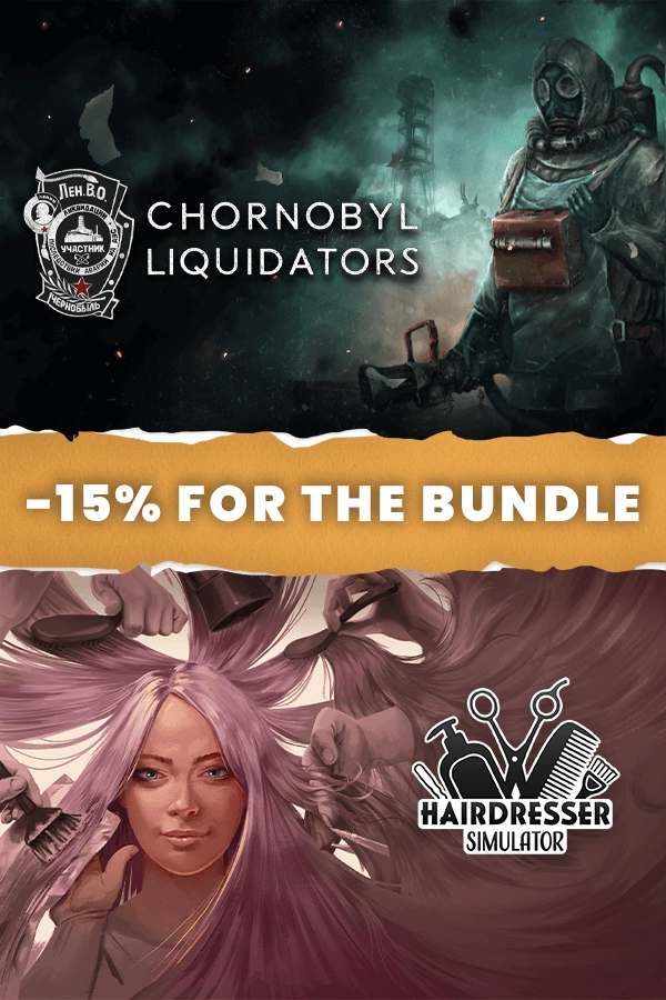 Chornobyl Liquidators + Hairdresser Simulator Bundle  for sale in Egypt from Games2Egypt