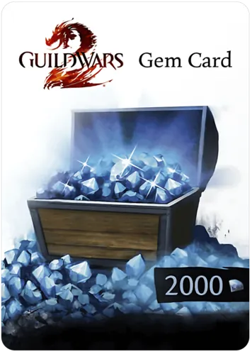 Guild Wars 2 2000 Gems Card Official Website Key GLOBAL