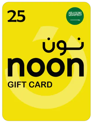 Noon Gift Card 25 SAR Key Saudi Arabia (KSA)