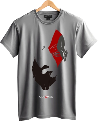 God of war Kratos LOOM Oversized Gaming T-Shirt