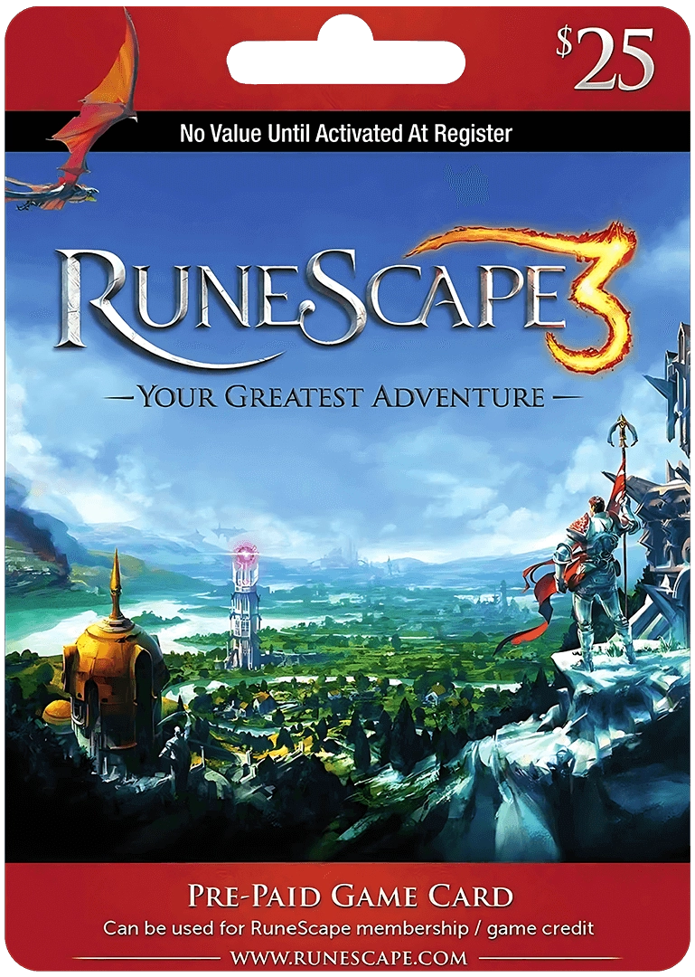 RuneScape $25 USD Key UNITED STATES (USA)  for sale in Egypt from Games2Egypt