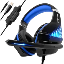 Beexcellent GM5 Wired Gaming Headset - Blue