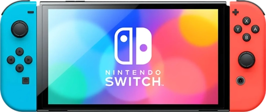 Nintendo Switch OLED Console Blue and Red - Used  for sale in Egypt from Games2Egypt