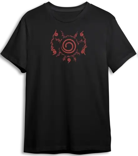 Naruto Anime LOOM Oversized T-Shirt - Black  for sale in Egypt from Games2Egypt